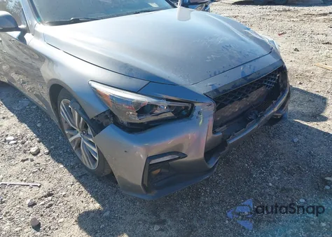 2018 Infiniti Q50 3.0T Sport из США, поврежденный, VIN JN1EV7APXJM355167